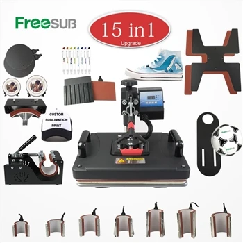 Freesub Heat Press Machine kan trykke fodbold