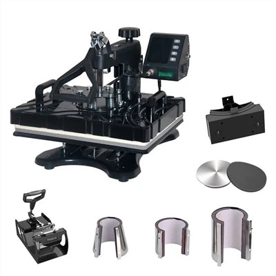 Gyngedesign 8 i 1 varmepresse